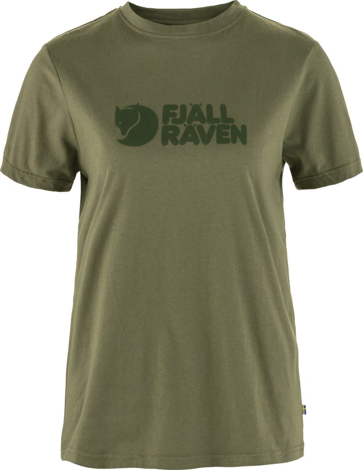 Fjällräven Women's Fjällräven Logo Tee Green Fjällräven