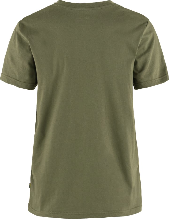 Fjällräven Women's Fjällräven Logo Tee Green Fjällräven