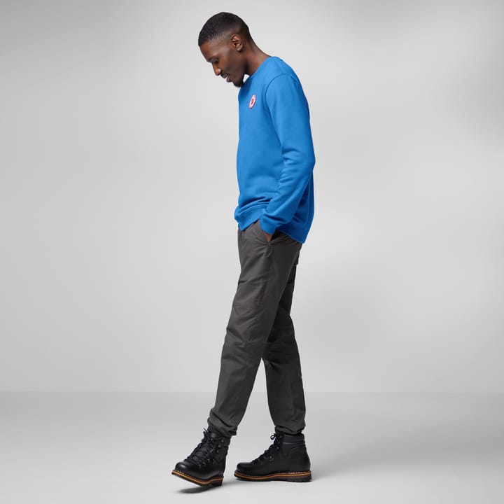 Fjällräven Men's 1960 Logo Badge Sweater Grey-Melange Fjällräven