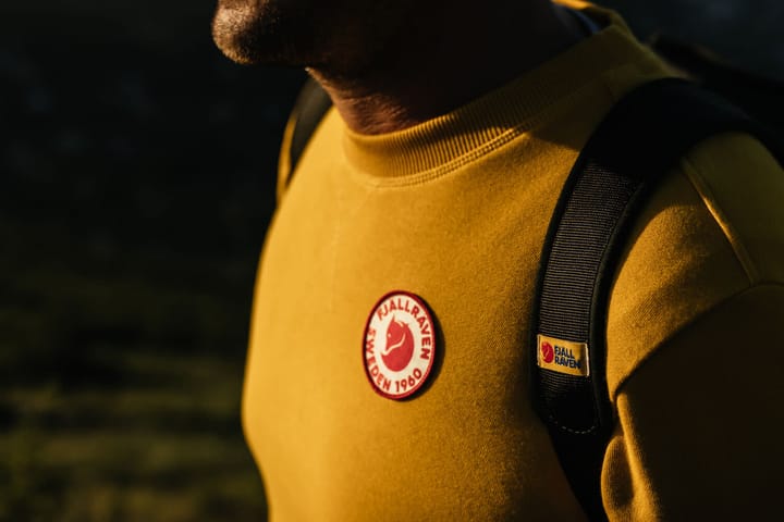 Fjällräven Men's 1960 Logo Badge Sweater Grey-Melange Fjällräven