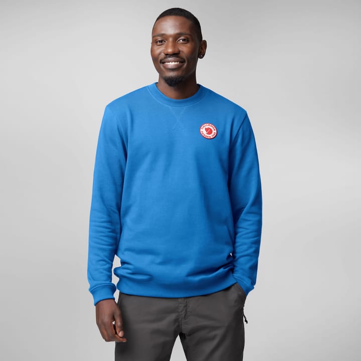 Fjällräven Men's 1960 Logo Badge Sweater Grey-Melange Fjällräven
