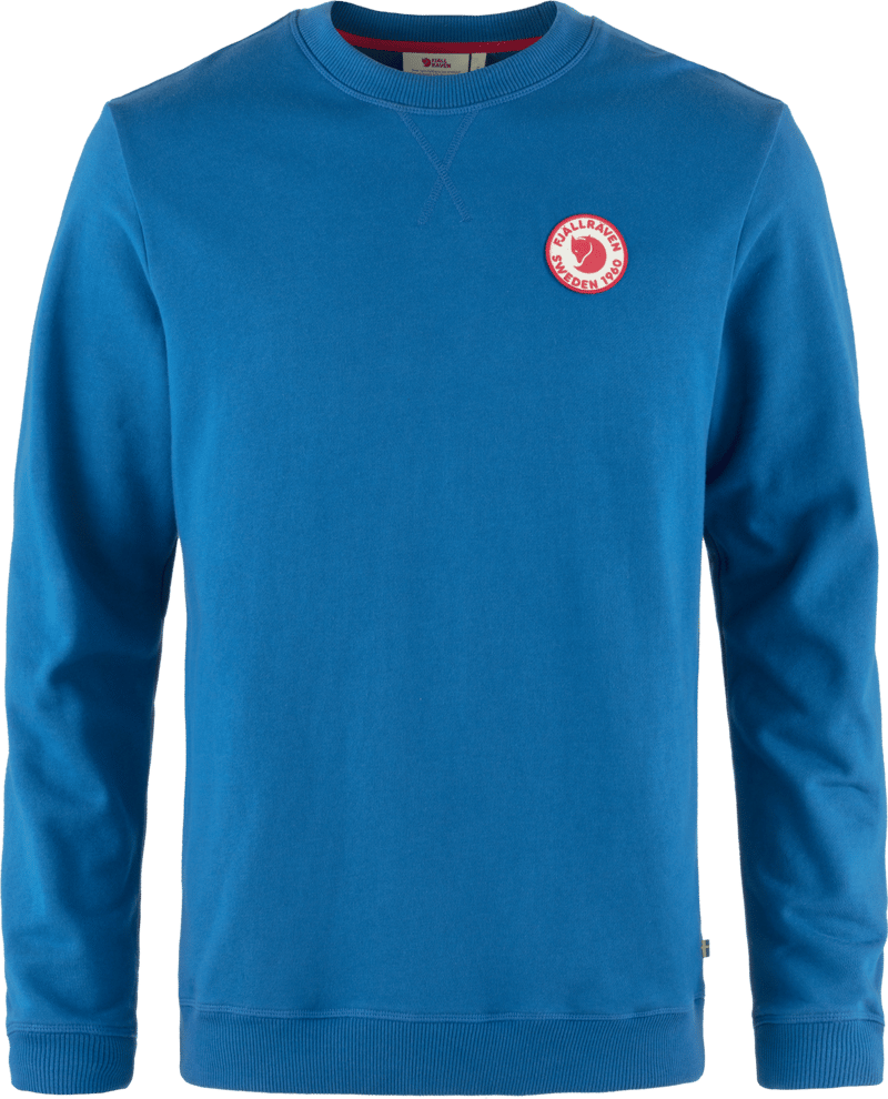 FJÄLLRÄVEN 1960 Logo Badge Crew Sweat Black - Ter Produktbild-Vorschau 12
