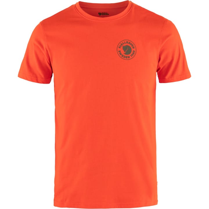 Fjällräven Men's 1960 Logo T-shirt Flame Orange Fjällräven Fjällräven Men's 1960 Logo T-shirt Flame Orange Fjällräven