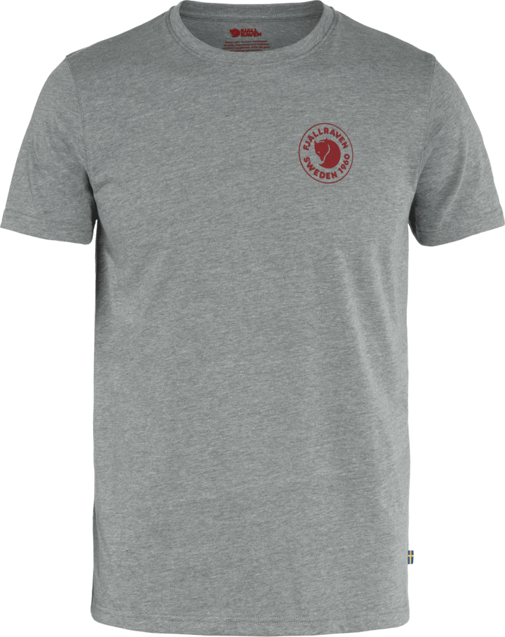 Fjällräven Men's 1960 Logo T-shirt Grey Melange Fjällräven