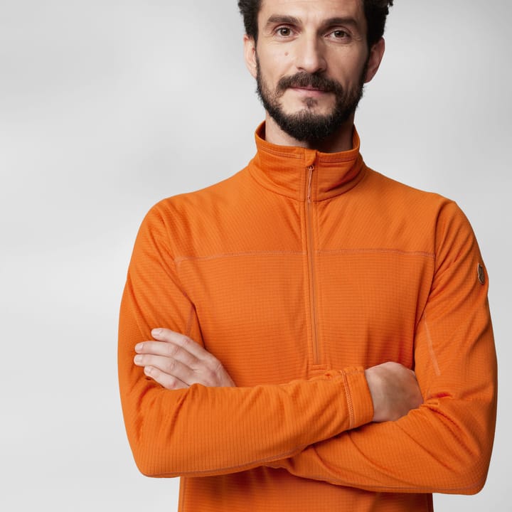 Fjällräven Men's Abisko Lite Fleece Half Zip Black Fjällräven