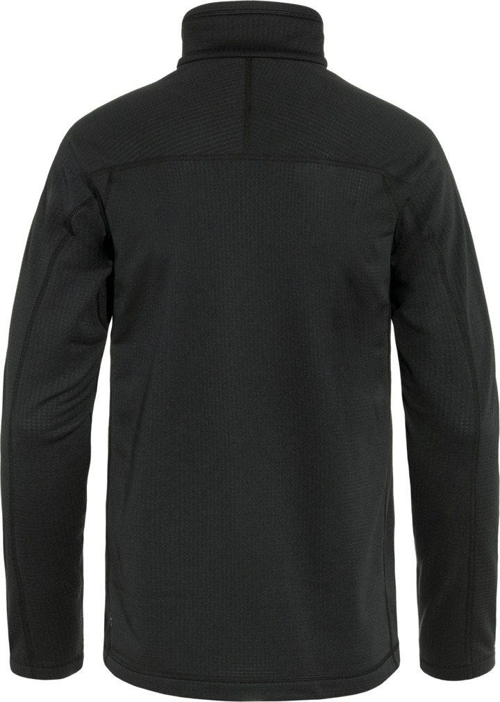 Men's Abisko Lite Fleece Half Zip Black Fjällräven