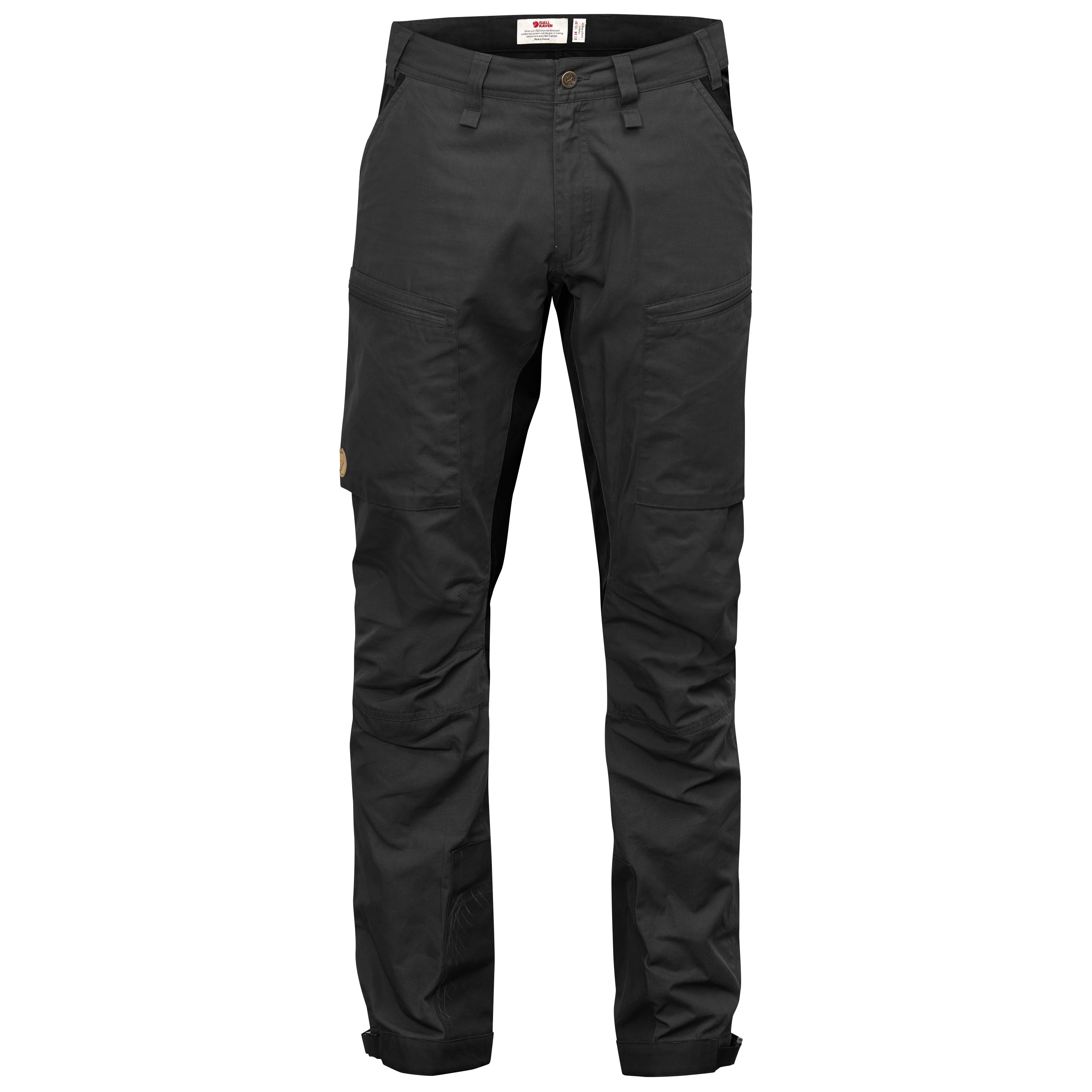 Fjällräven Men's Abisko Lite Trekking Trousers Dark Grey Friluftsbukser 44 Regular