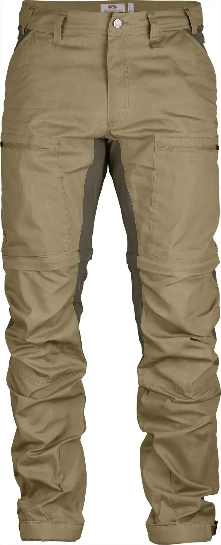 Fjällräven Men's Abisko Lite Trekking Zip-off Trousers Regular Sand/Tarmac Fjällräven Fjällräven Men's Abisko Lite Trekking Zip-off Trousers Regular Sand/Tarmac Fjällräven