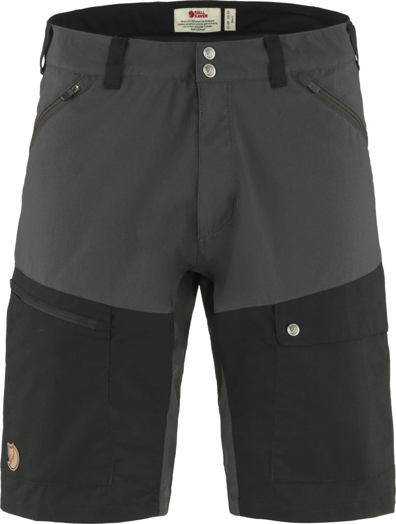 Fjällräven Men’s Abisko Midsummer Shorts Dark Grey/Black