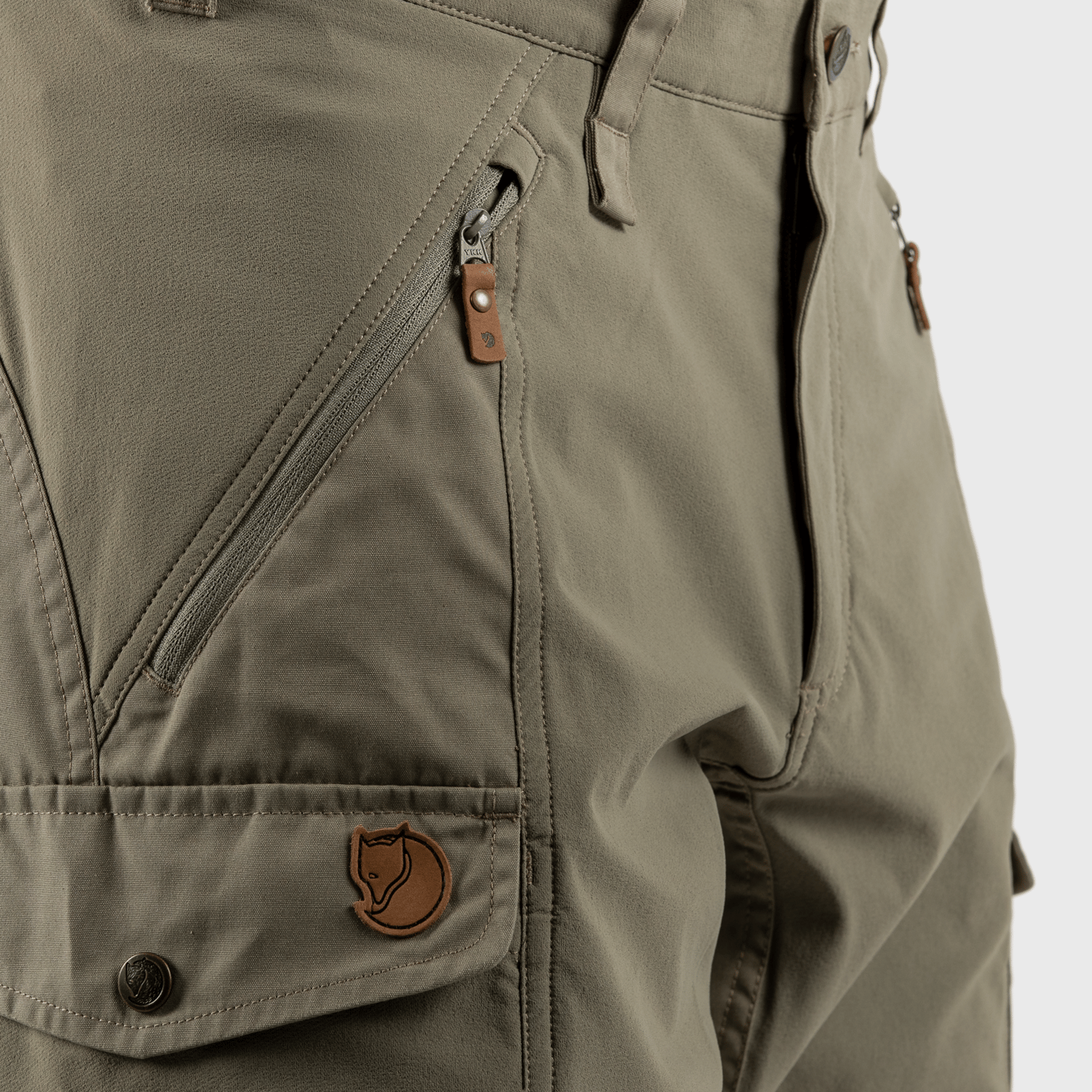 Fjällräven Men's Abisko Shorts Dark Olive