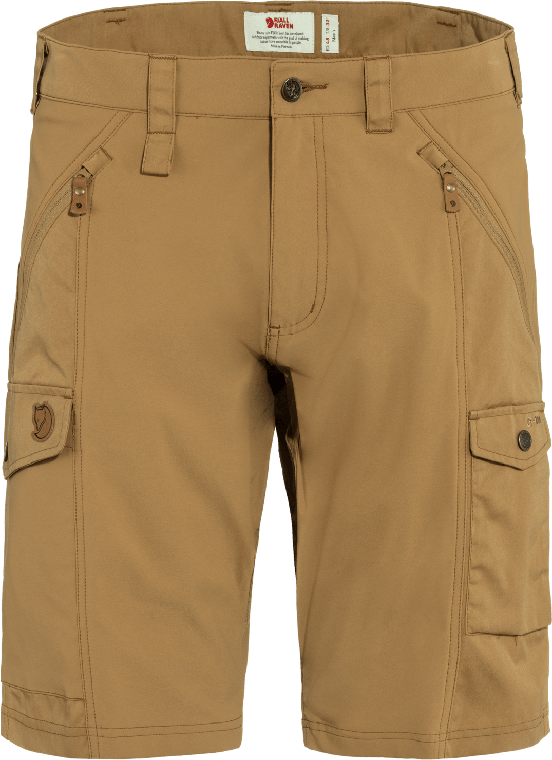 Fjällräven Men's Abisko Shorts Buckwheat Brown