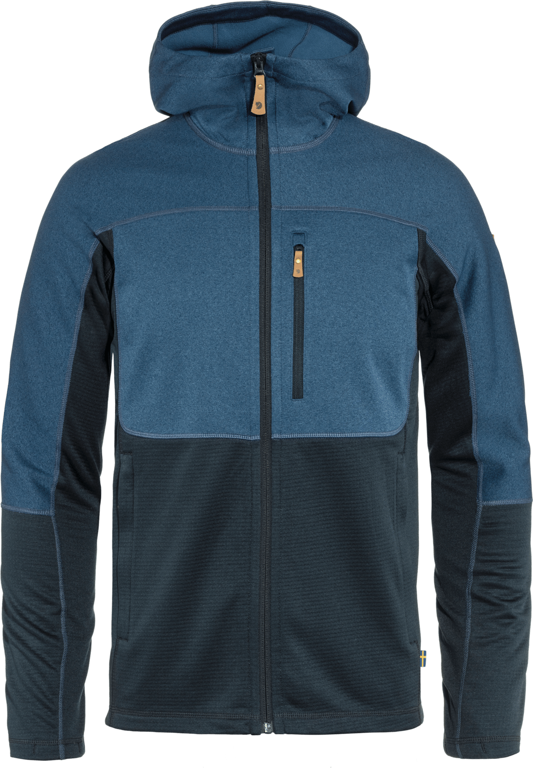 Fjällräven Men's Abisko Trail Fleece Indigo Blue-Dark Navy