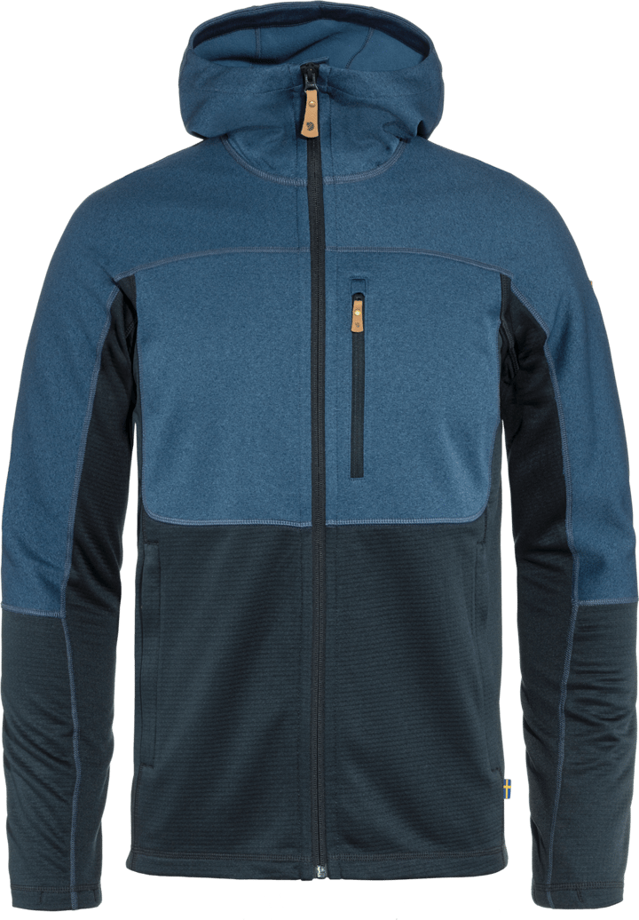 Fjällräven Men's Abisko Trail Fleece Indigo Blue-Dark Navy Fjällräven