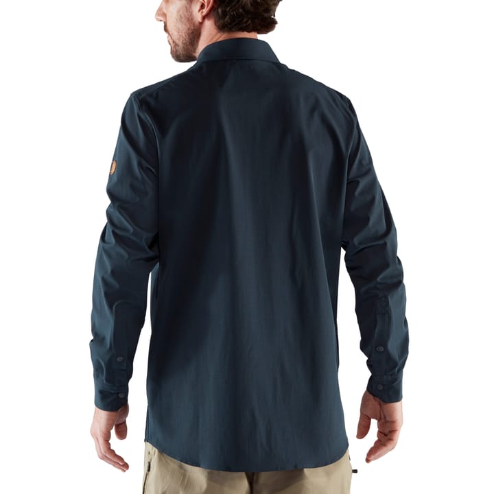 Fjällräven Men's Abisko Trekking Shirt Dark Navy Fjällräven
