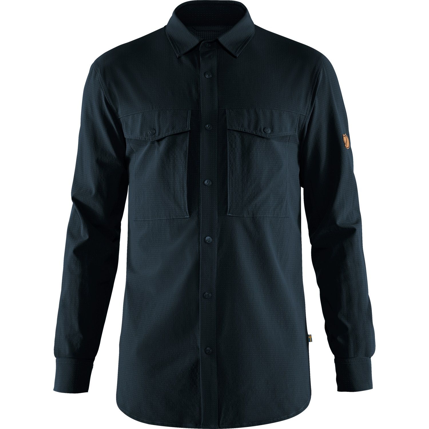 Fjällräven Men's Abisko Trekking Shirt Dark Navy