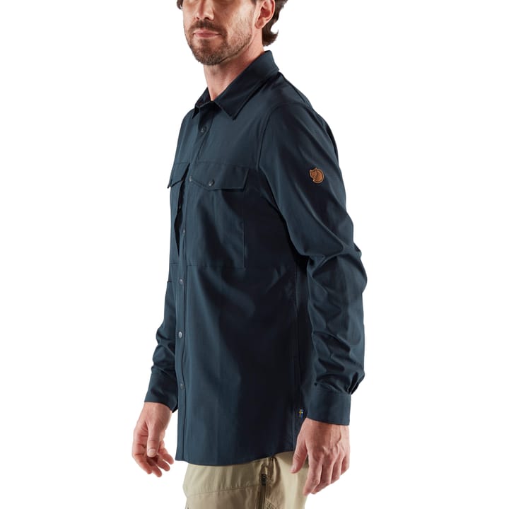 Fjällräven Men's Abisko Trekking Shirt Dark Navy Fjällräven