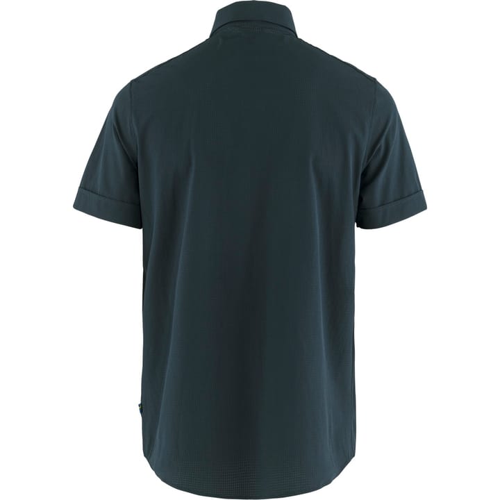 Fjällräven Men's Abisko Trekking Shirt SS Dark Navy Fjällräven