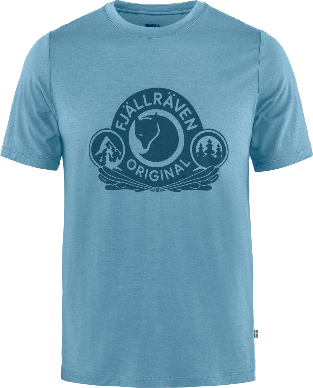 Fjällräven Men's Abisko Wool Classic SS Dawn Blue