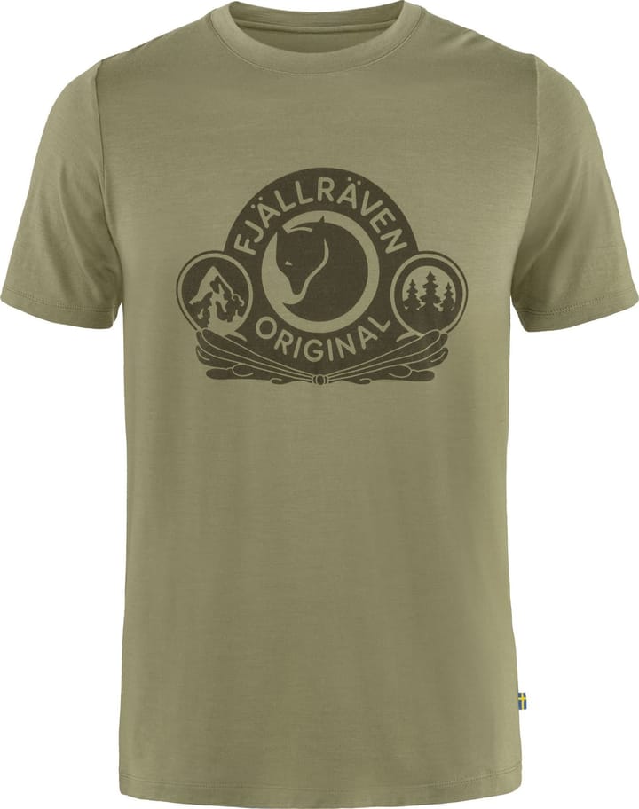 Fjällräven Men's Abisko Wool Classic SS Light Olive Fjällräven