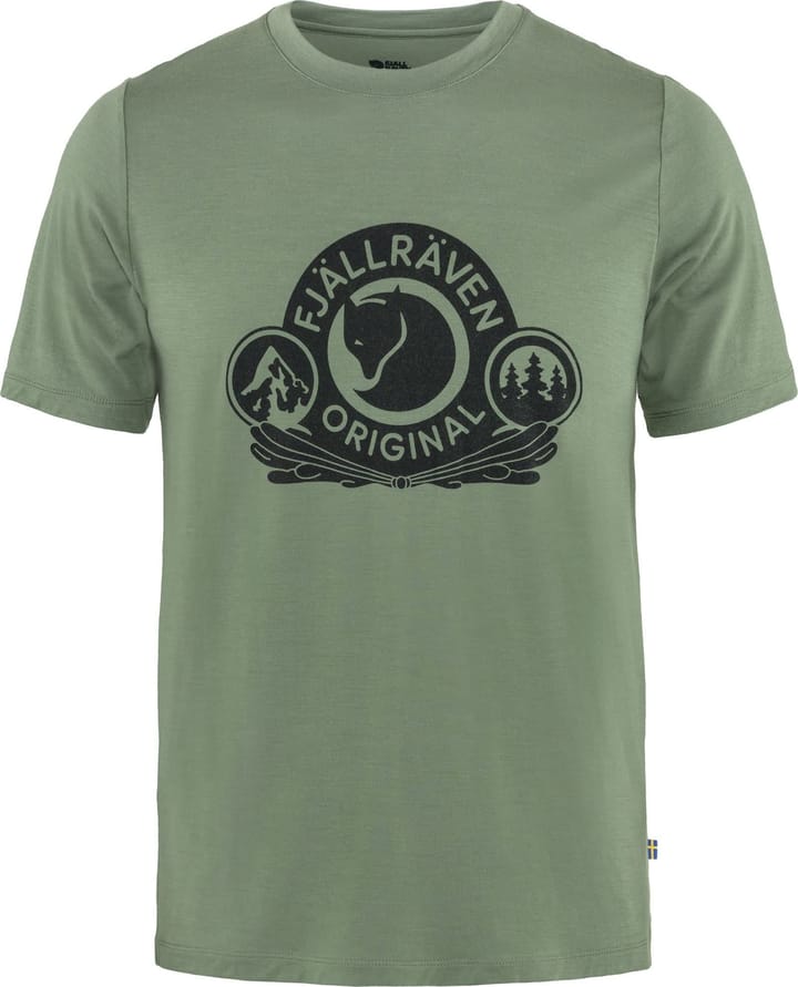 Fjällräven Men's Abisko Wool Classic SS Patina Green Fjällräven
