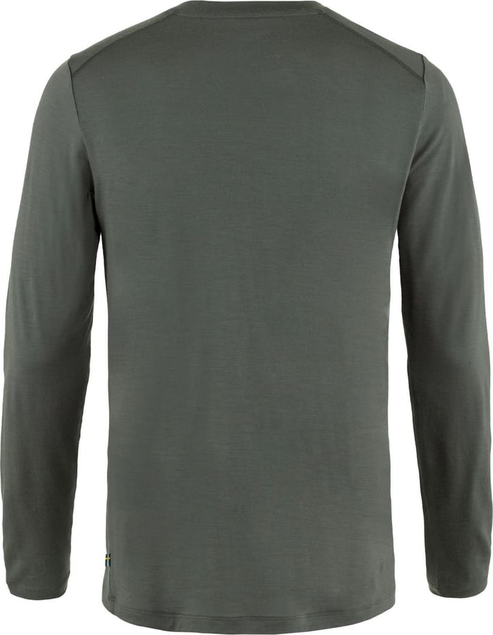 Fjällräven Men's Abisko Wool Long Sleeve Basalt Fjällräven Fjällräven Men's Abisko Wool Long Sleeve Basalt Fjällräven