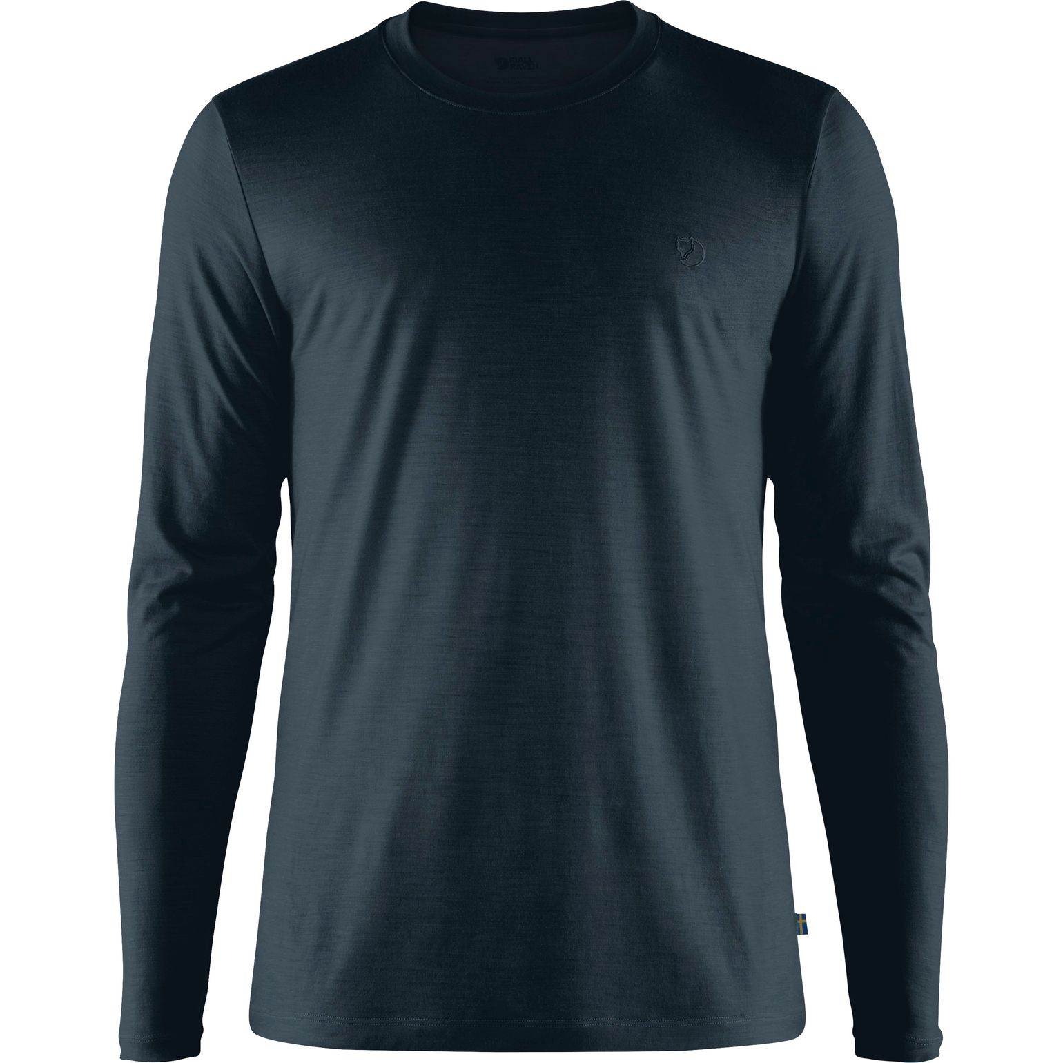 Fjällräven Men's Abisko Wool Ls Dark Navy