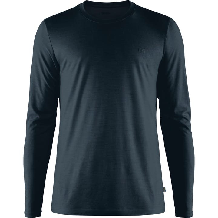 Fjällräven Men's Abisko Wool Ls Dark Navy Fjällräven