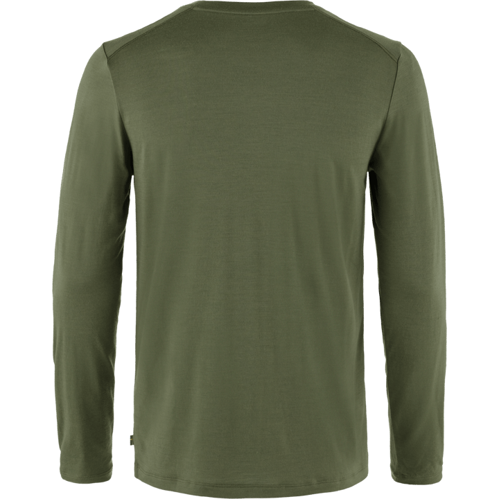 Fjällräven Men's Abisko Wool Ls Laurel Green Fjällräven
