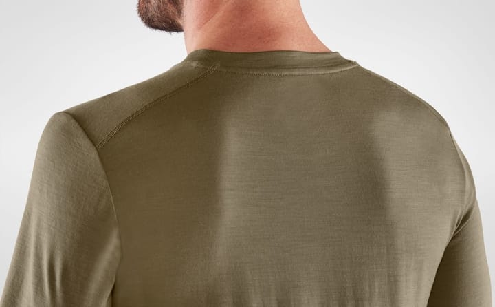 Fjällräven Men's Abisko Wool Short Sleeve Light Olive Fjällräven