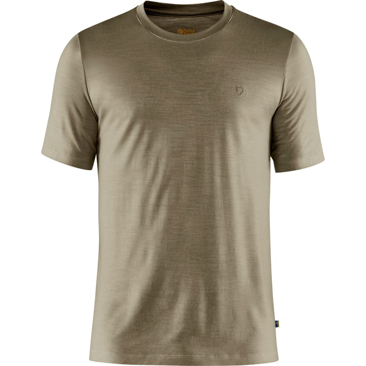 Fjällräven Men's Abisko Wool Short Sleeve Light Olive Fjällräven Fjällräven Men's Abisko Wool Short Sleeve Light Olive Fjällräven