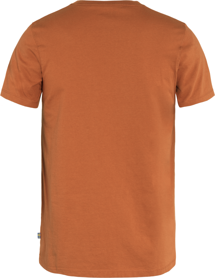 Fjällräven Men's Arctic Fox T-shirt Terracotta Brown Fjällräven Fjällräven Men's Arctic Fox T-shirt Terracotta Brown Fjällräven