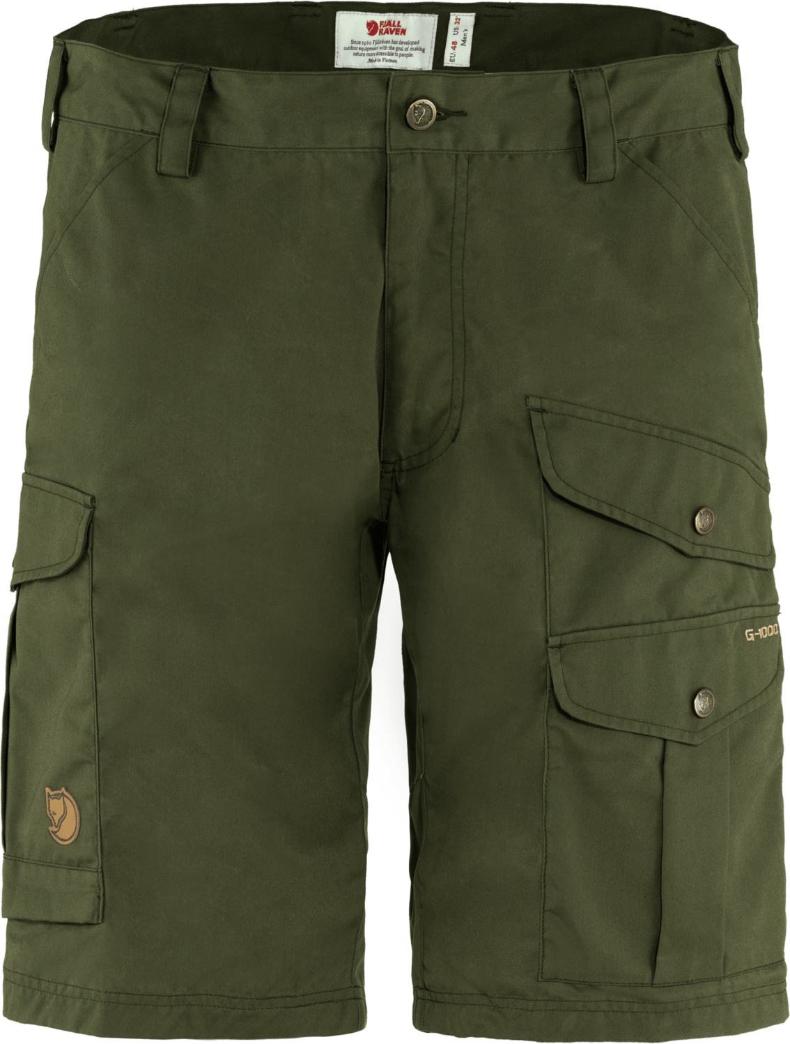 Fjällräven Men's Barents Pro Shorts Dark Olive