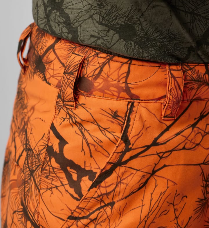 Fjällräven Men's Brenner Pro Winter Trousers Orange Multi Camo Fjällräven