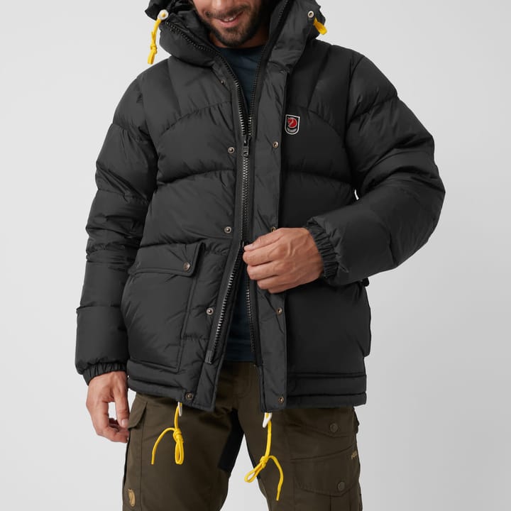 Fjällräven Men's Expedition Down Lite Jacket Green/Mustard Yellow Fjällräven