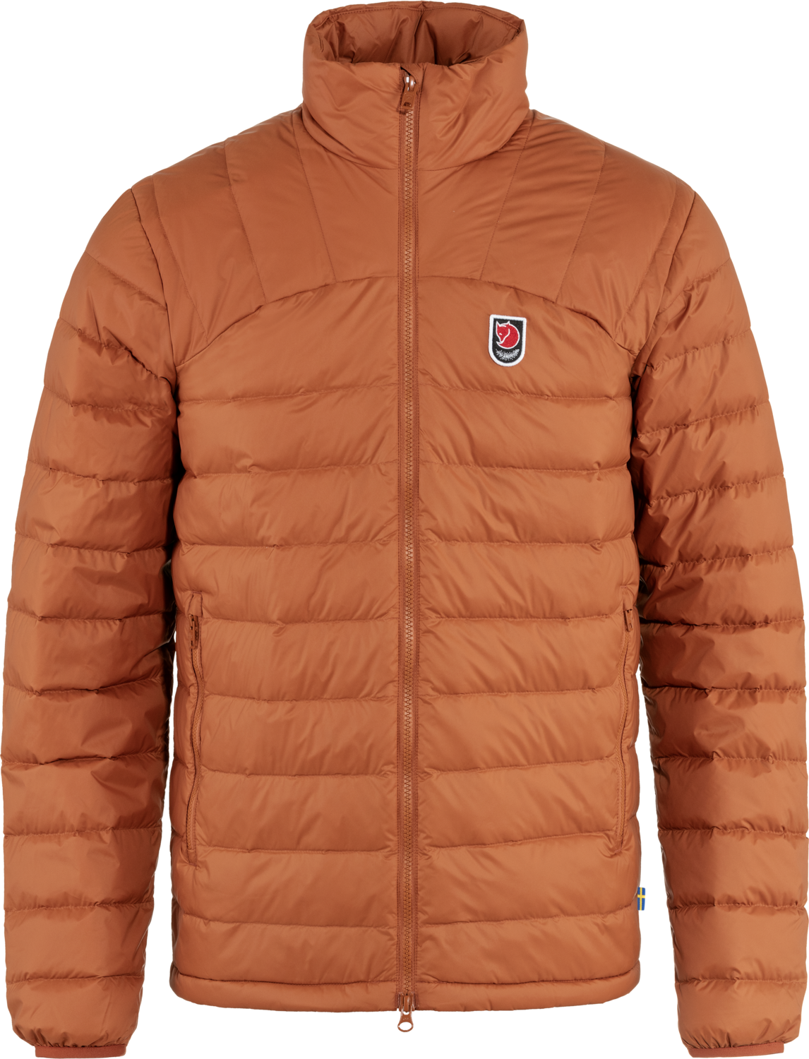 Fjällräven Men's Expedition Pack Down Jacket Terracotta Brown Dunjakker varmforede XXL