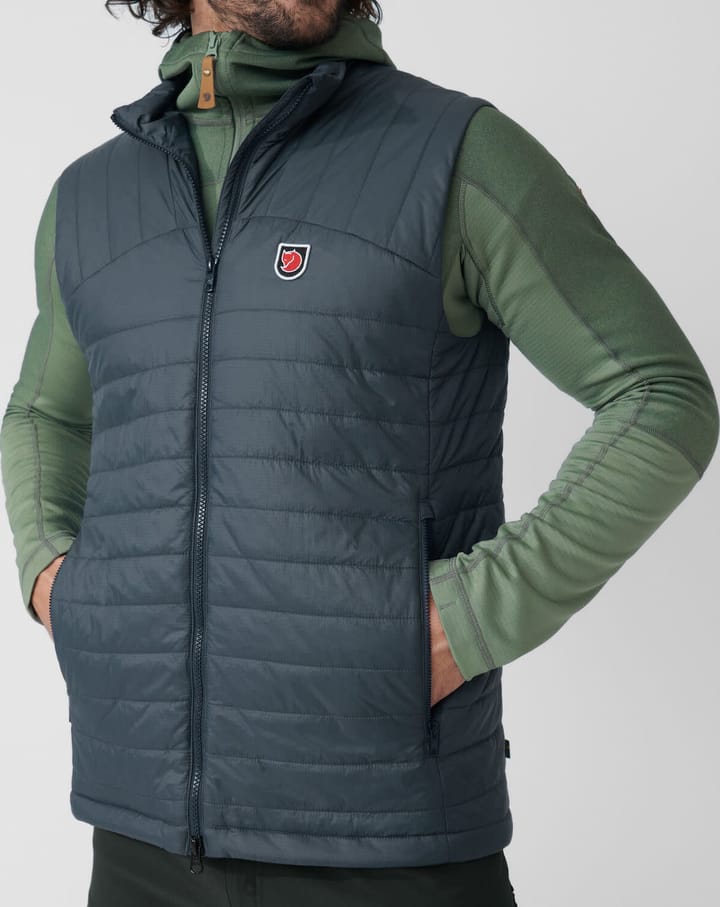 Fjällräven Men's Expedition X-Lätt Vest Terracotta Brown Fjällräven Fjällräven Men's Expedition X-Lätt Vest Terracotta Brown Fjällräven