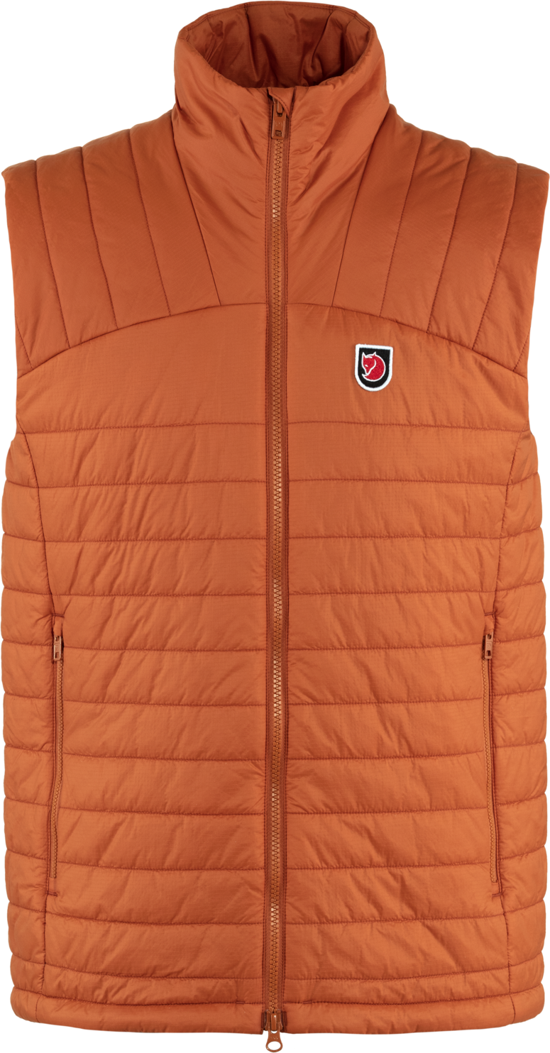 Fjällräven Men's Expedition X-Lätt Vest Terracotta Brown Fôrede vester S