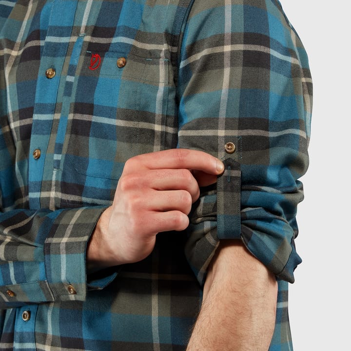 Fjällräven Men's Fjällglim Relaxed Shirt Indigo Blue/Dawn Blue Fjällräven