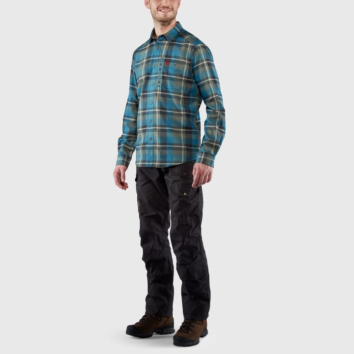 Fjällräven Men's Fjällglim Relaxed Shirt Indigo Blue/Dawn Blue Fjällräven