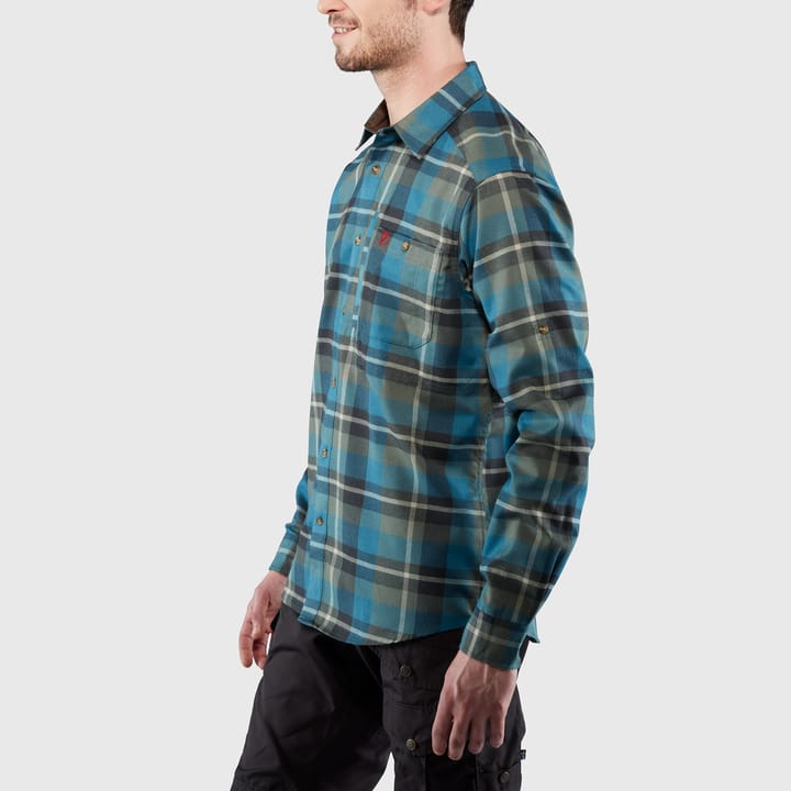 Fjällräven Men's Fjällglim Relaxed Shirt Indigo Blue/Dawn Blue Fjällräven