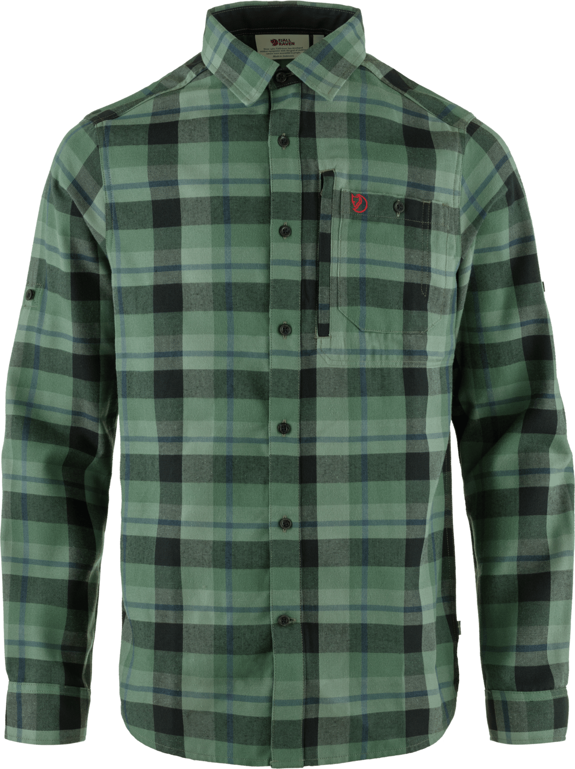 Fjällräven Men's Fjällglim Relaxed Shirt Deep Patina/Dark Navy