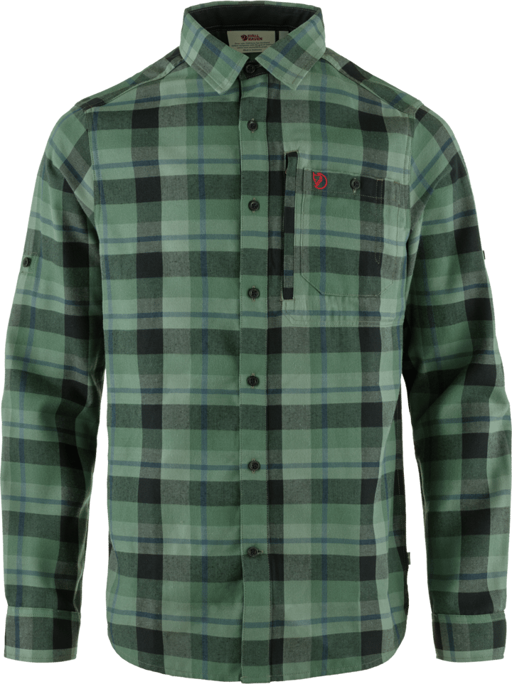 Fjällräven Men's Fjällglim Relaxed Shirt Deep Patina/Dark Navy Fjällräven