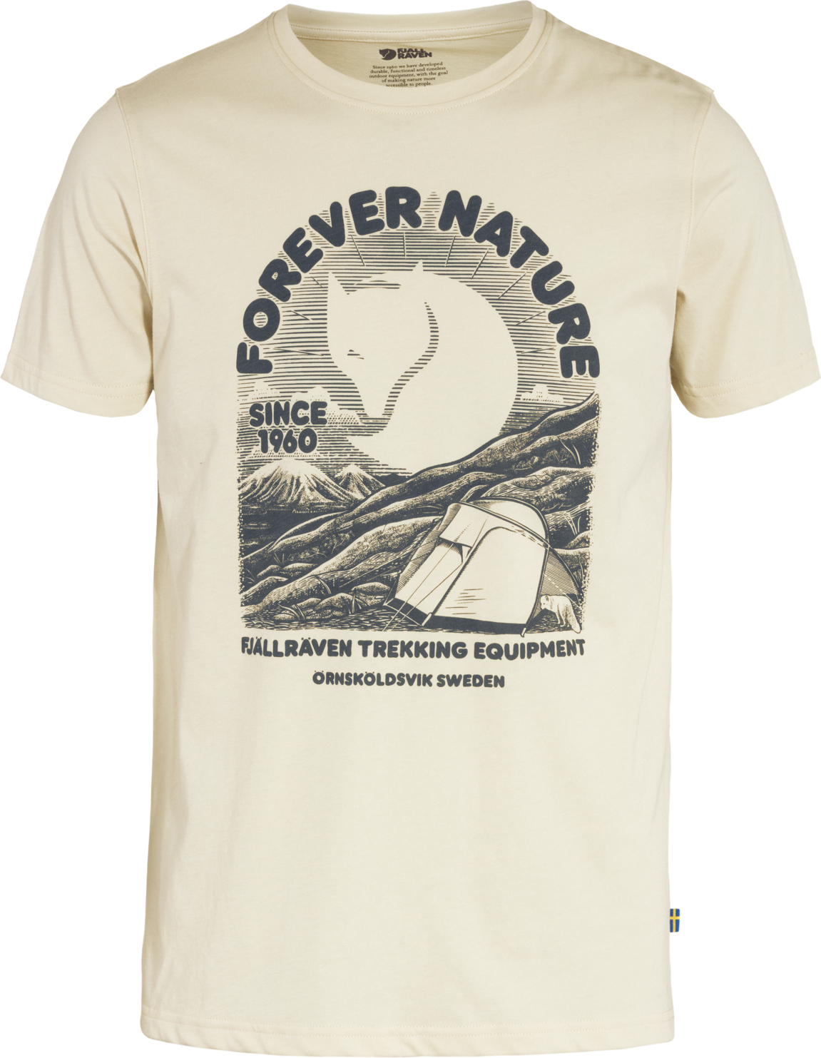 Fjällräven Men's Fjällräven Equipment T-Shirt Chalk White Lyhythihaiset paidat M