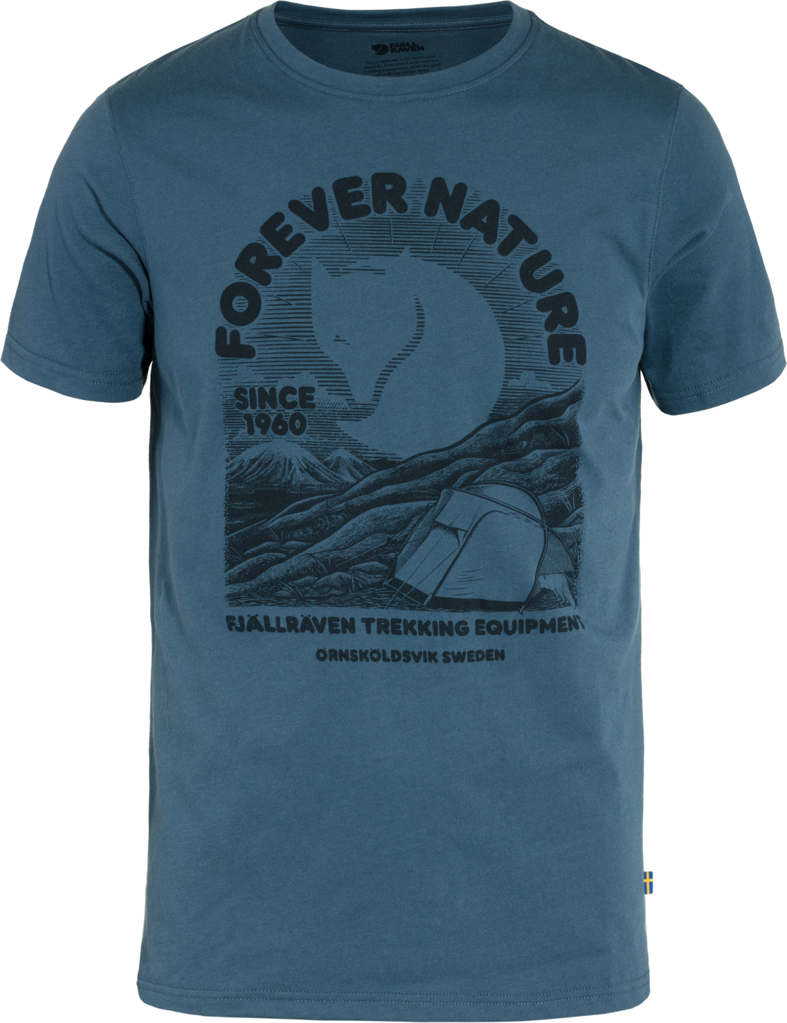 Fjällräven Men's Fjällräven Equipment T-Shirt Indigo Blue Lyhythihaiset paidat L
