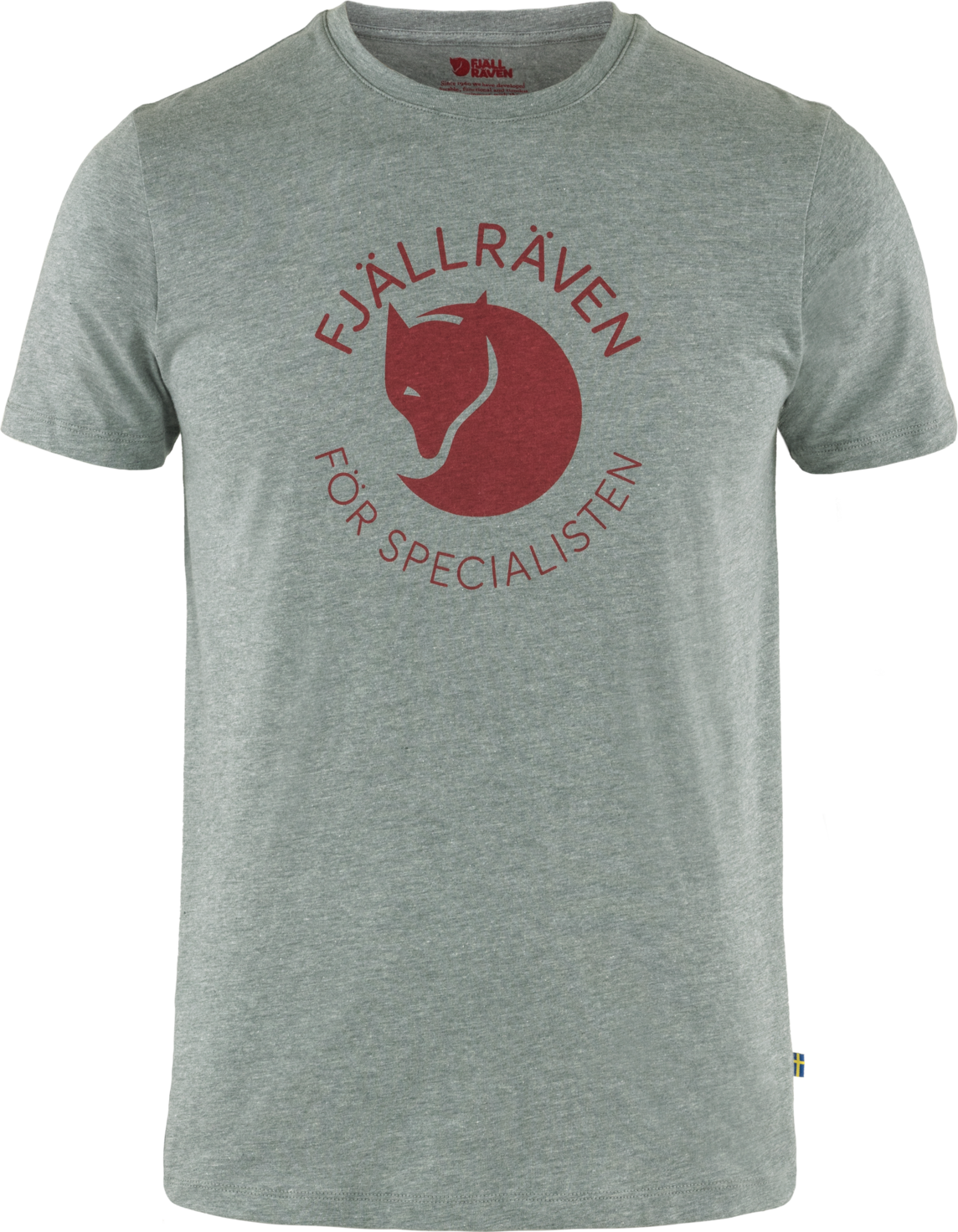 Fjällräven Men's Fjällräven Fox T-Shirt Grey Melange T-shirts S