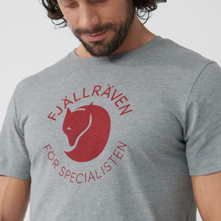 Fjällräven Men's Fjällräven Fox T-Shirt Grey Melange Fjällräven Fjällräven Men's Fjällräven Fox T-Shirt Grey Melange Fjällräven