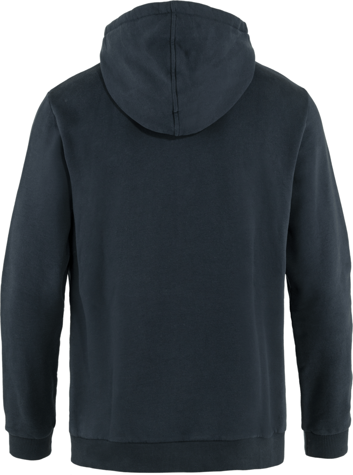 Fjällräven Men's Fjällräven Logo Hoodie Dark Navy Fjällräven