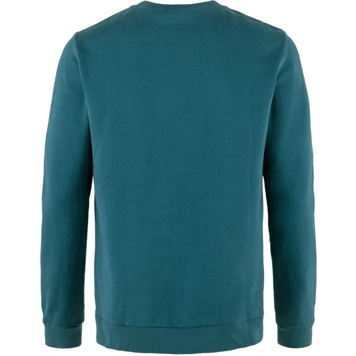 Fjällräven Men's Fjällräven Logo Sweater Deep Sea Fjällräven