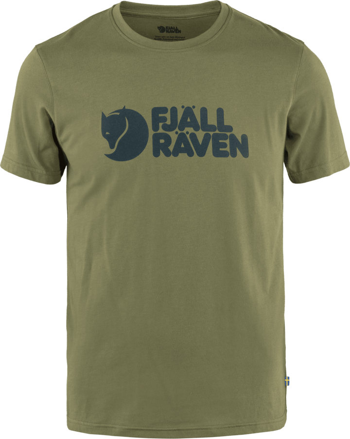 Fjällräven Men's Fjällräven Logo T-shirt Caper Green Fjällräven