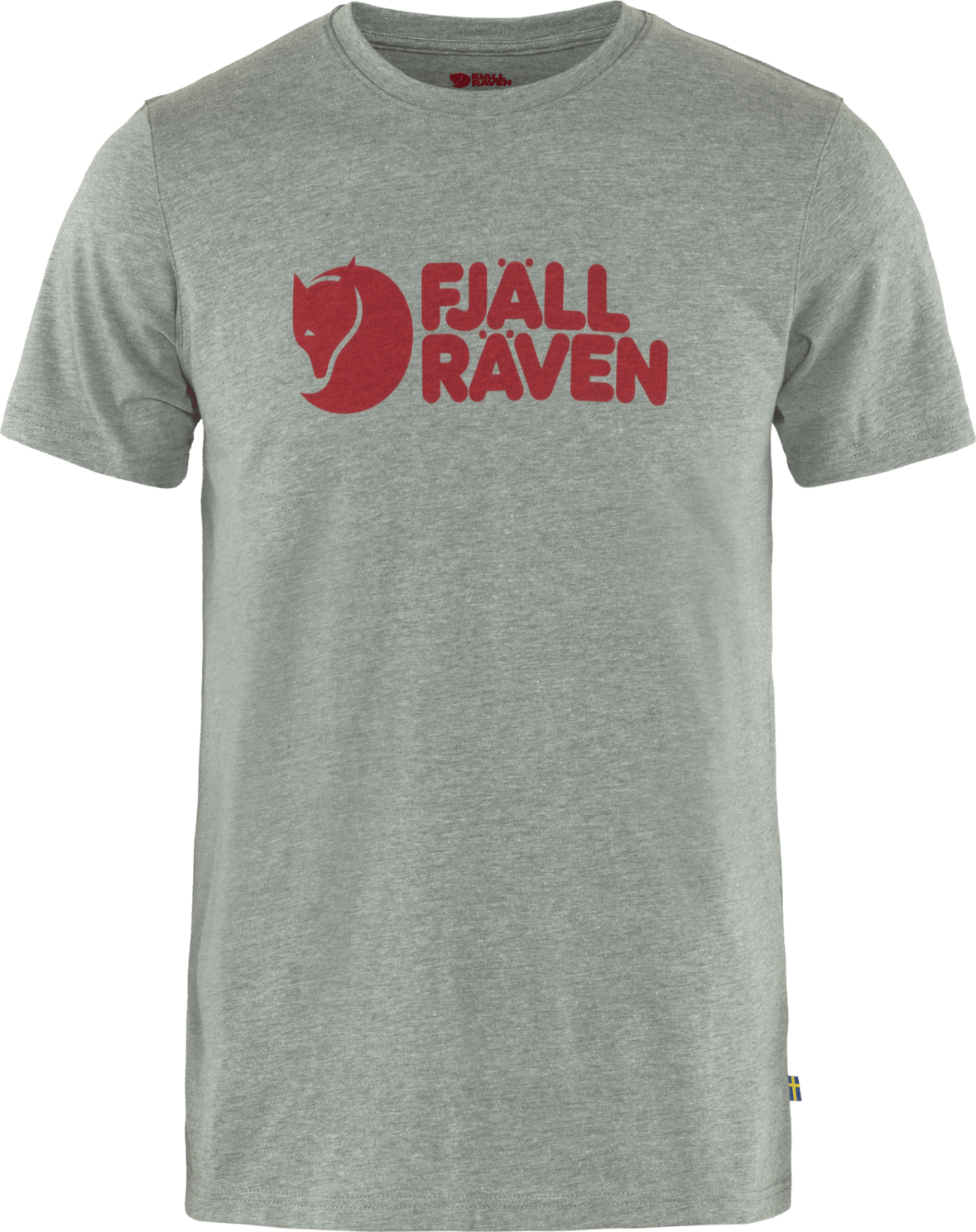 Fjällräven Men's Fjällräven Logo T-shirt Grey Melange